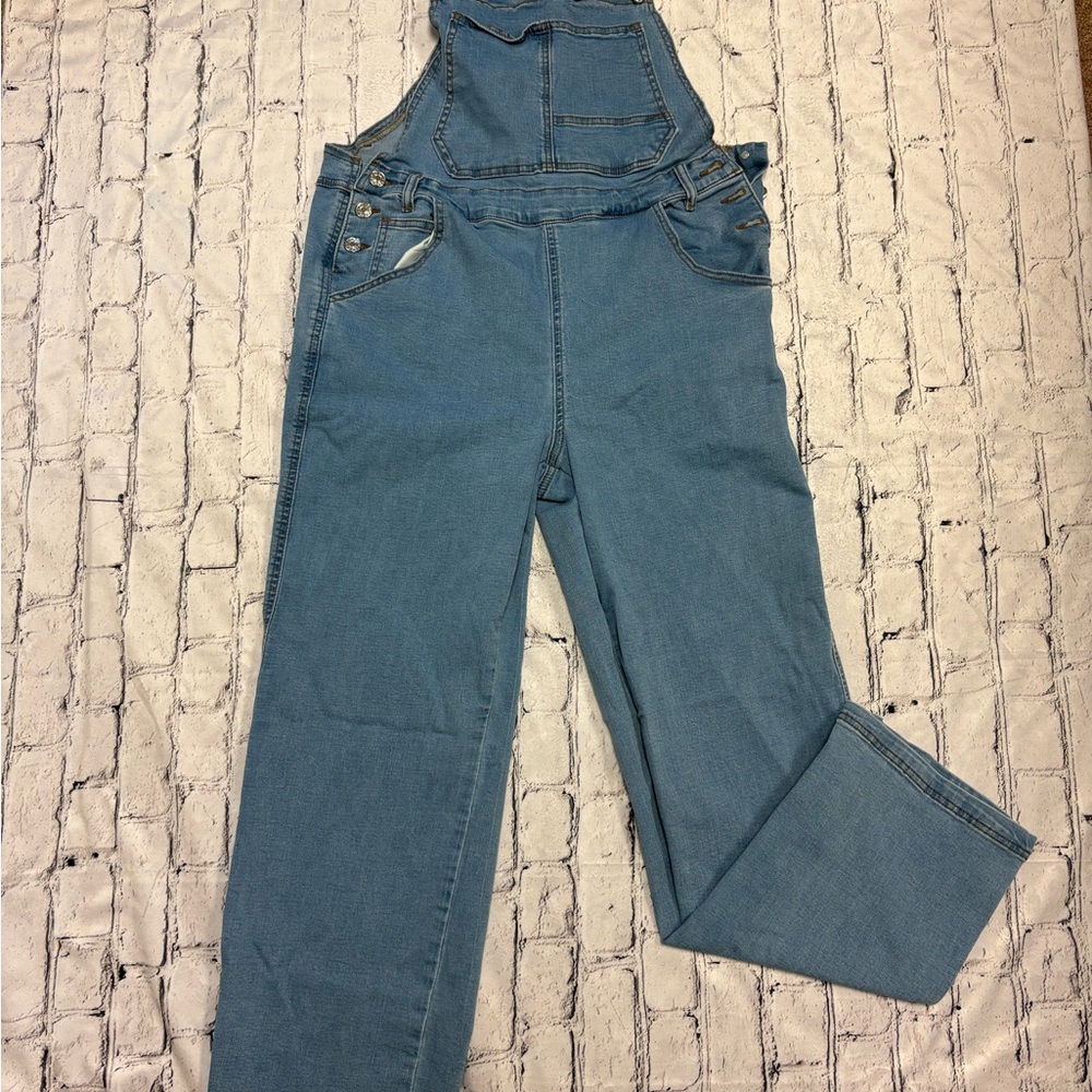 Women's Blue Denim Overalls
